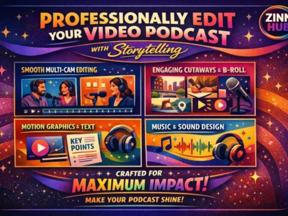 Professionally Edit Your Video Podcast With Storytelling