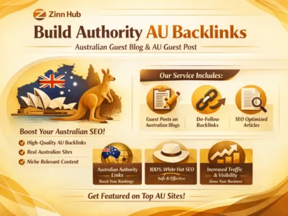 build authority au backlinks with australian guest blog and au guest post