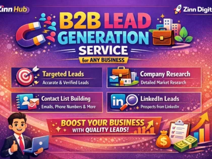 do b2b lead generation service for any business