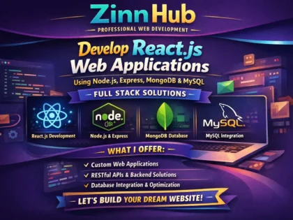 Develop React.js Web Applications Using Node.js