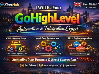 Be your GoHighLevel automation and integration expert