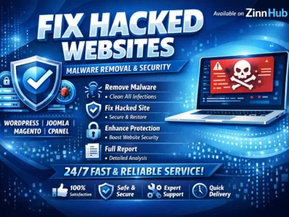 fix hacked websites