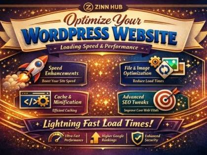 optimize your wordpress website loading speed and performance