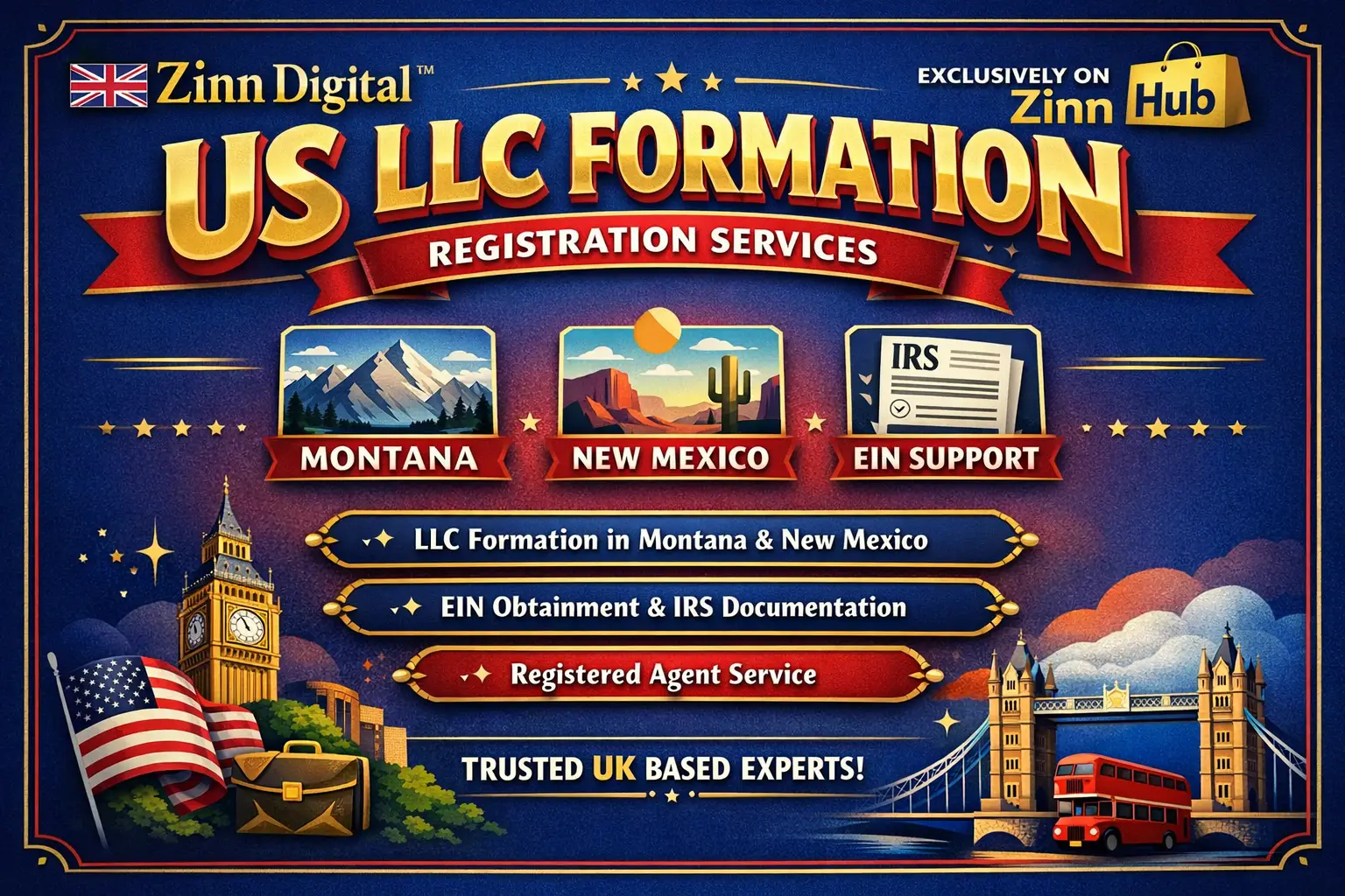Us Llc Formation &Amp; Registration Services - Montana, New Mexico &Amp; Ein Support 1 Us Llc Formation &Amp; Registration Services - Montana
