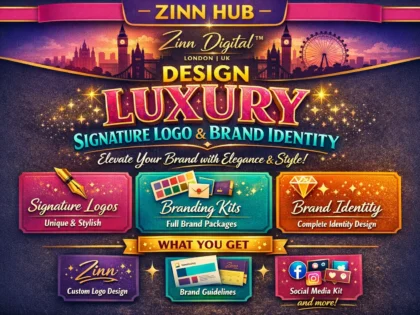 Design luxury signature logo
