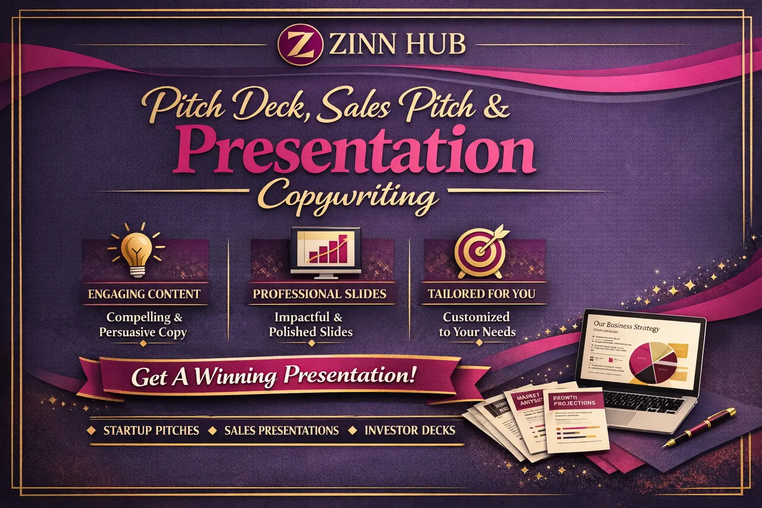 Do Pitch Deck, Sales Pitch, And Presentation Copywriting 1 Do Pitch Deck