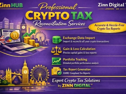 Professional crypto tax software reconciliation services