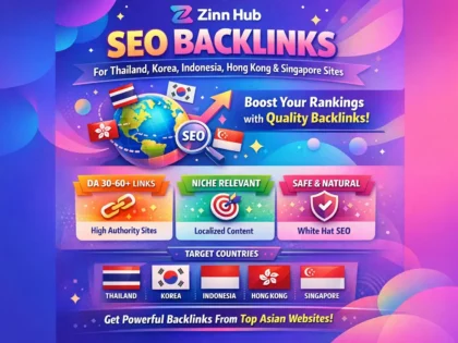 build SEO backlink for thailand
