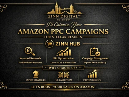 I'll optimise your Amazon PPC campaigns for stellar results