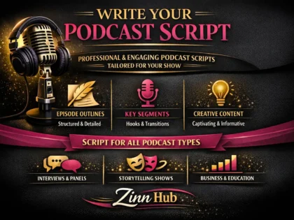 write your podcast script