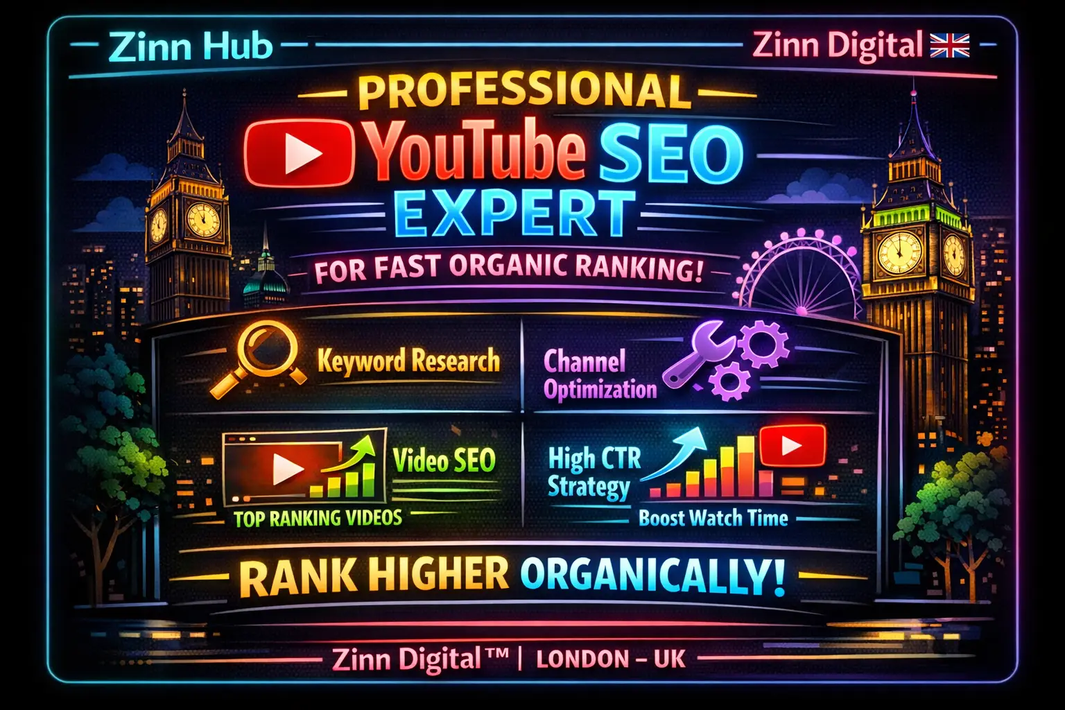 Professional Youtube Seo Expert For Fast Organic Ranking - Zinn Digital ™ 1 Professional Youtube Seo Expert For Fast Organic Ranking - Zinn Digital ™