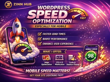 do wordpress speed optimization especially for mobile