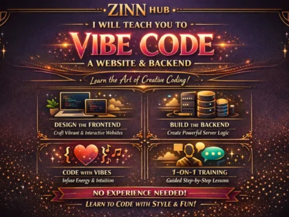 Teach You How To Vibe Code A Website And Backend