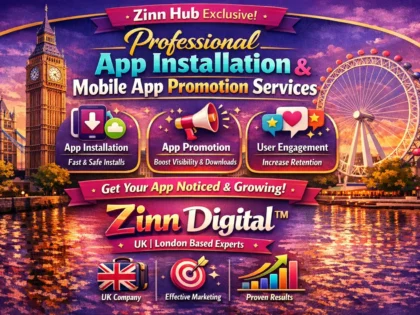 Professional App Installation and Mobile App Promotion Services