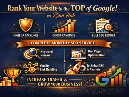 do google top ranking by high da backlinks with complete monthly SEO service