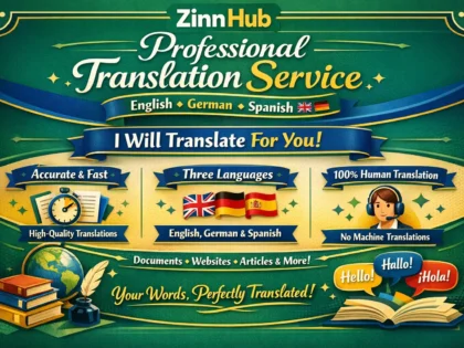 professionally translate english
