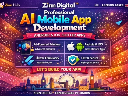 Professional AI mobile app development for Android and iOS Flutter applications