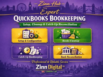 Expert Quickbooks Bookkeeping: Setup