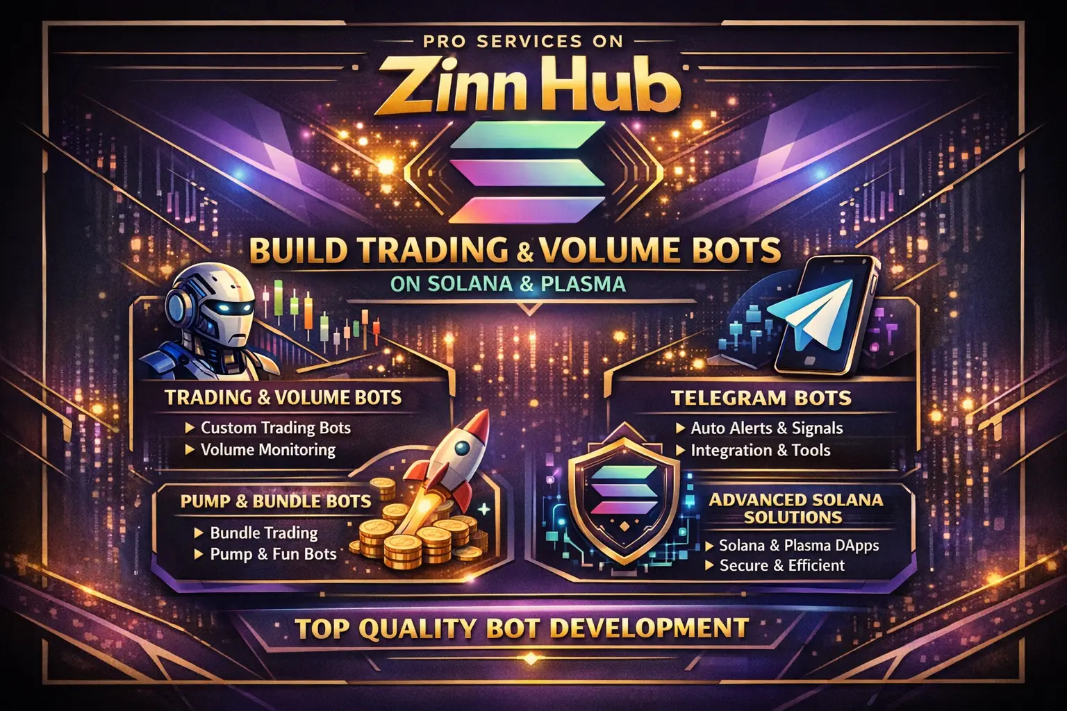 Build Trading, Volume Bot, Telegram Bot, Bundle, Pump Fun Bot On Solana, Plasma 1 Build Trading