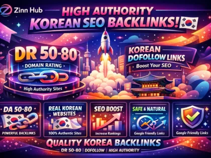 High Authority Dr 50 To 80 Korea Korean Dofollow Seo Backlinks Link Building