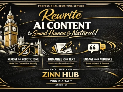 rewrite ai generated content to sound human and natural