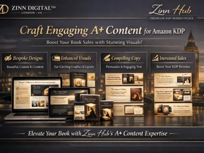 craft a captivating a plus content for amazon kdp