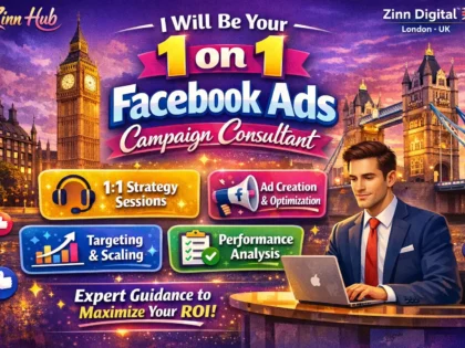 be your 1 on 1 facebook ads campaign consultant