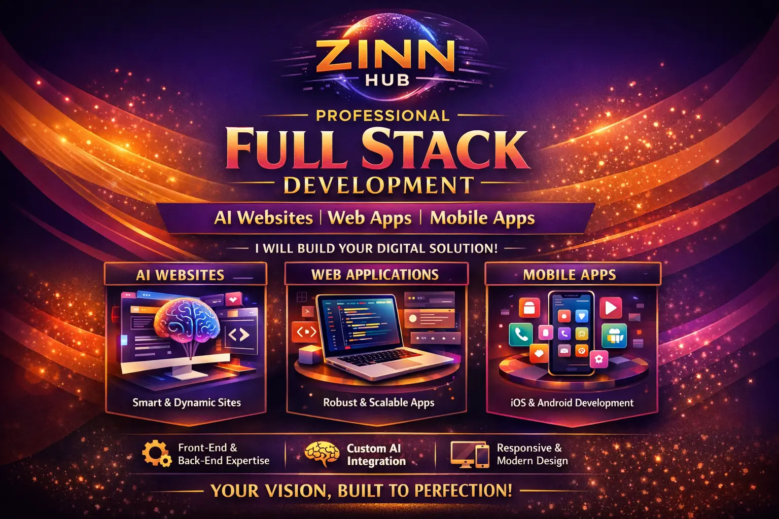 Build Ai Website, Web Application Mobile App Development As Full Stack Developer 1 Build Ai Website