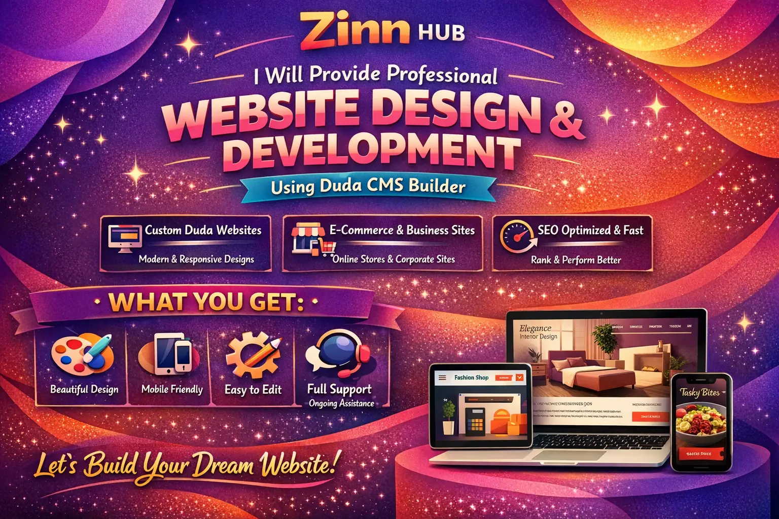 Provide Professional Website Design And Development Using Duda Cms Builder 1 Provide Professional Website Design And Development Using Duda Cms Builder