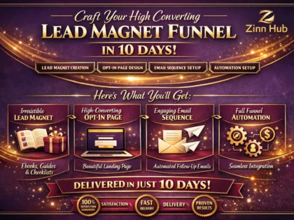 craft your high converting lead magnet funnel in 10 days