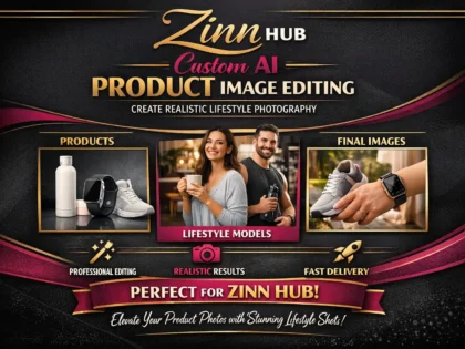 Create Custom Ai Product Image Editing  Photography Realistic Lifestyle Models