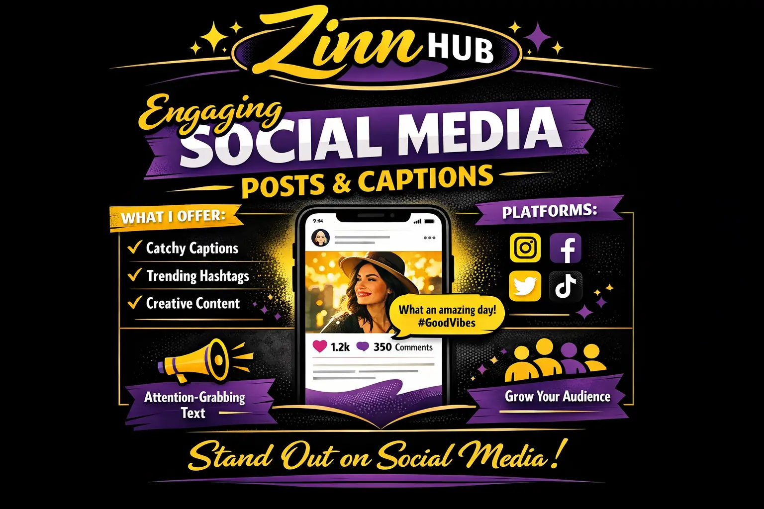 Write Engaging Social Media Posts And Captions 1 Write Engaging Social Media Posts And Captions