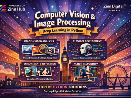 Computer vision, image & video processing, deep learning in Python