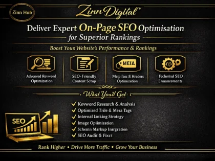 Deliver Expert On-Page Seo Optimisation For Superior Rankings