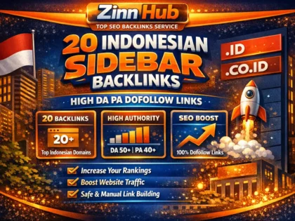give 20 sidebar indonesian domains high da pa dofollow backlinks