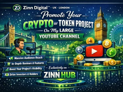 Promote your crypto or token project on my large YouTube channel