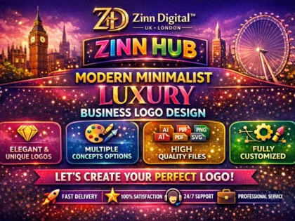 Create modern minimalist luxury business logo designs