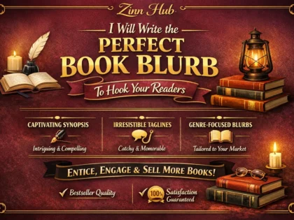 write the perfect book blurb to hook your readers