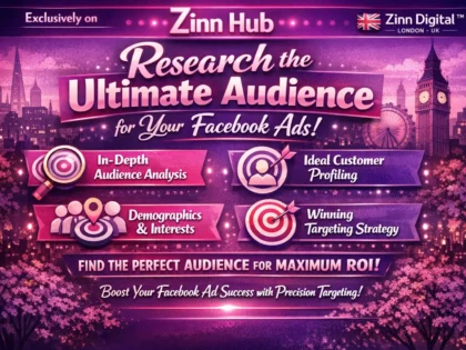 Research the Ultimate Audience to Target with Facebook Ads