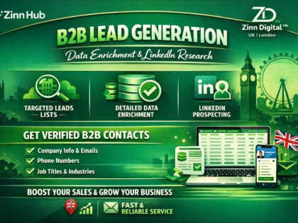 Do B2B Lead Generation With Data Enrichment And Linkedin Research