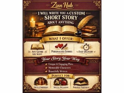 write you a custom short story about anything