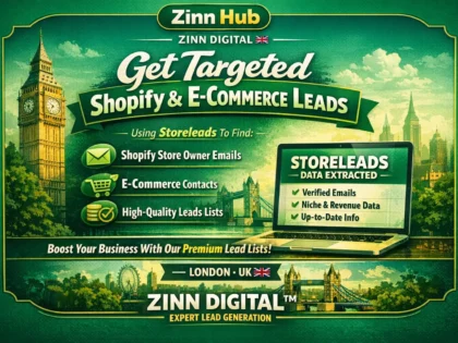 use storeleads to find shopify store owner email list and ecommerce leads