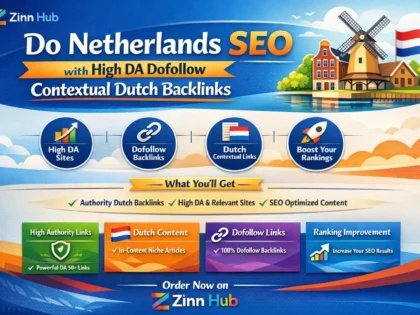 Do Netherlands Seo With High Da Dofollow Contextual Dutch Backlinks Service