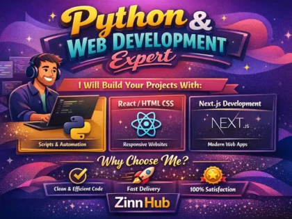 Python Programmer And React