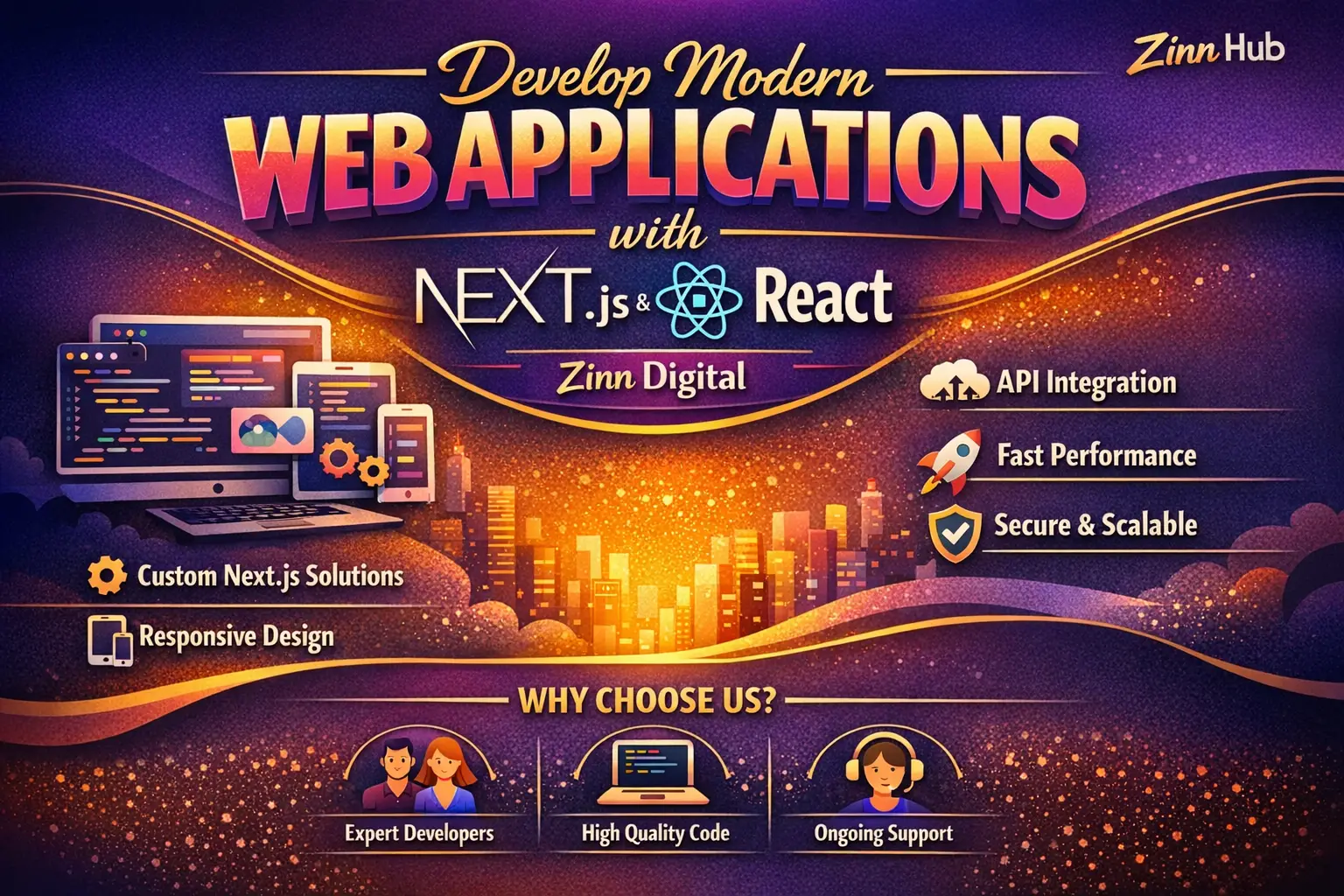 Develop Modern Web Applications With Next.js And React - Zinn Digital ™ 1 Develop Modern Web Applications With Next.js And React - Zinn Digital ™