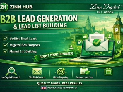 Do Verified B2B Lead Generation, Email Leads, And Manual Lead List Building 2 Do Verified B2B Lead Generation