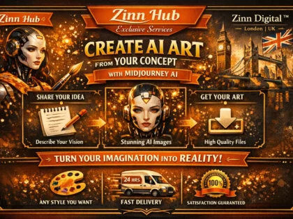 create ai art using your concept with midjourney ai