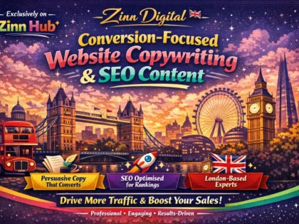 Expert conversion-focused website copywriting and SEO content from London