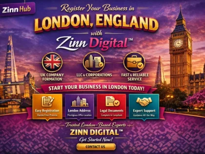 Register and incorporate your LLC or corporation business in London