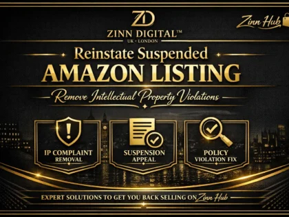 reinstate suspended amazon listing remove intellectual property violation